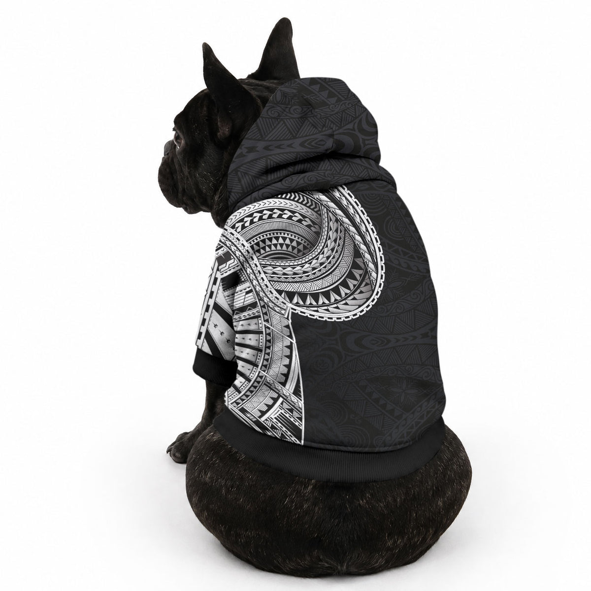 Samoan Art Tattoo Polynesian Pattern Pet Hoodie LT03 - Polynesian Pride