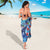 Hawaii Aloha Whales Sarong Hibiscus and Whales with Polynesian Pattern - Polynesian Pride