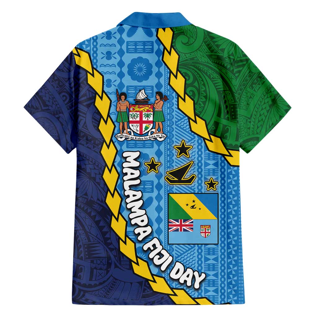 Malampa Fiji Day Family Matching Long Sleeve Bodycon Dress and Hawaiian Shirt National Symbols with Tapa Tribal and Polynesian Tattoo LT03 - Polynesian Pride