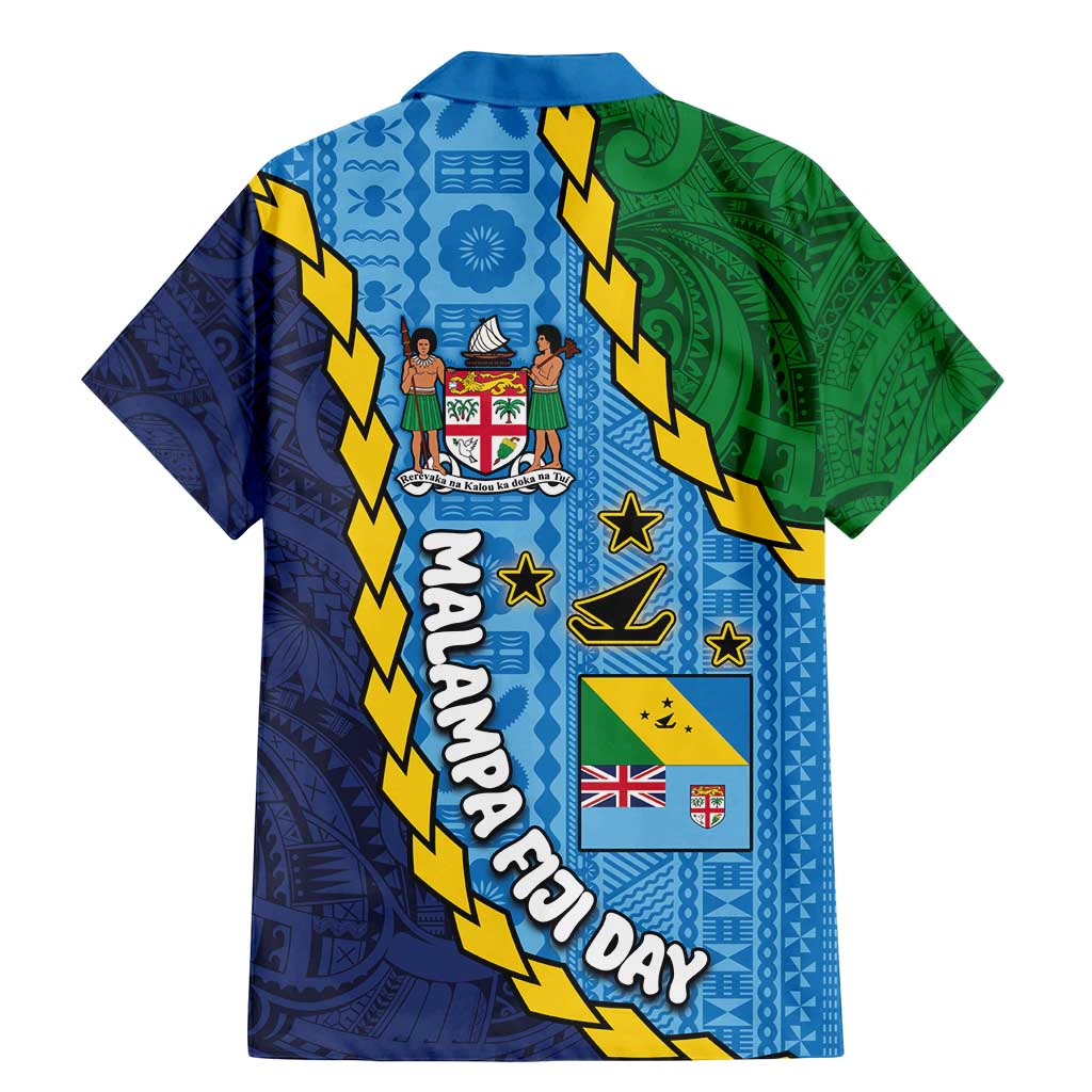 Malampa Fiji Day Family Matching Mermaid Dress and Hawaiian Shirt National Symbols with Tapa Tribal and Polynesian Tattoo LT03 - Polynesian Pride