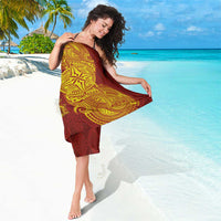 Tonga 676 Ngatu Tribal Tattoo Sarong