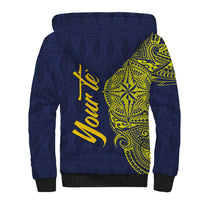 Personalised Tokelau Classic Ngatu Motifs Sherpa Hoodie LT03 - Polynesian Pride