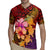Hawaiian Hibiscus Turtle Tribal Polynesian Pattern Rugby Jersey Colorful Color