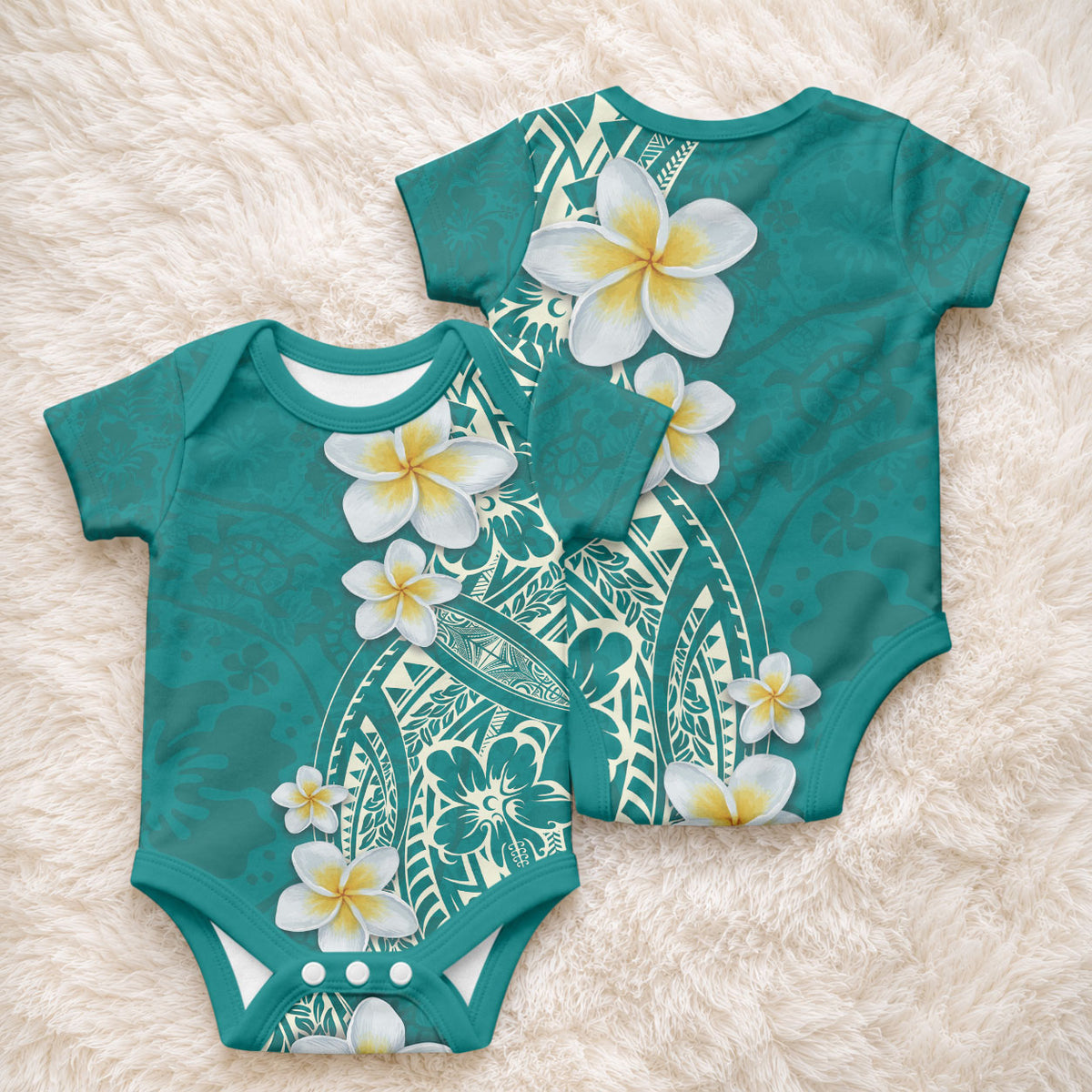Plumeria Baby Onesie