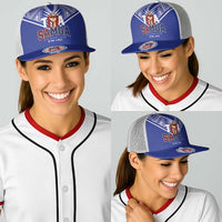 Toa Samoa Rugby Baseball Net Cap Six Eight Five to The World - Polynesian Pride