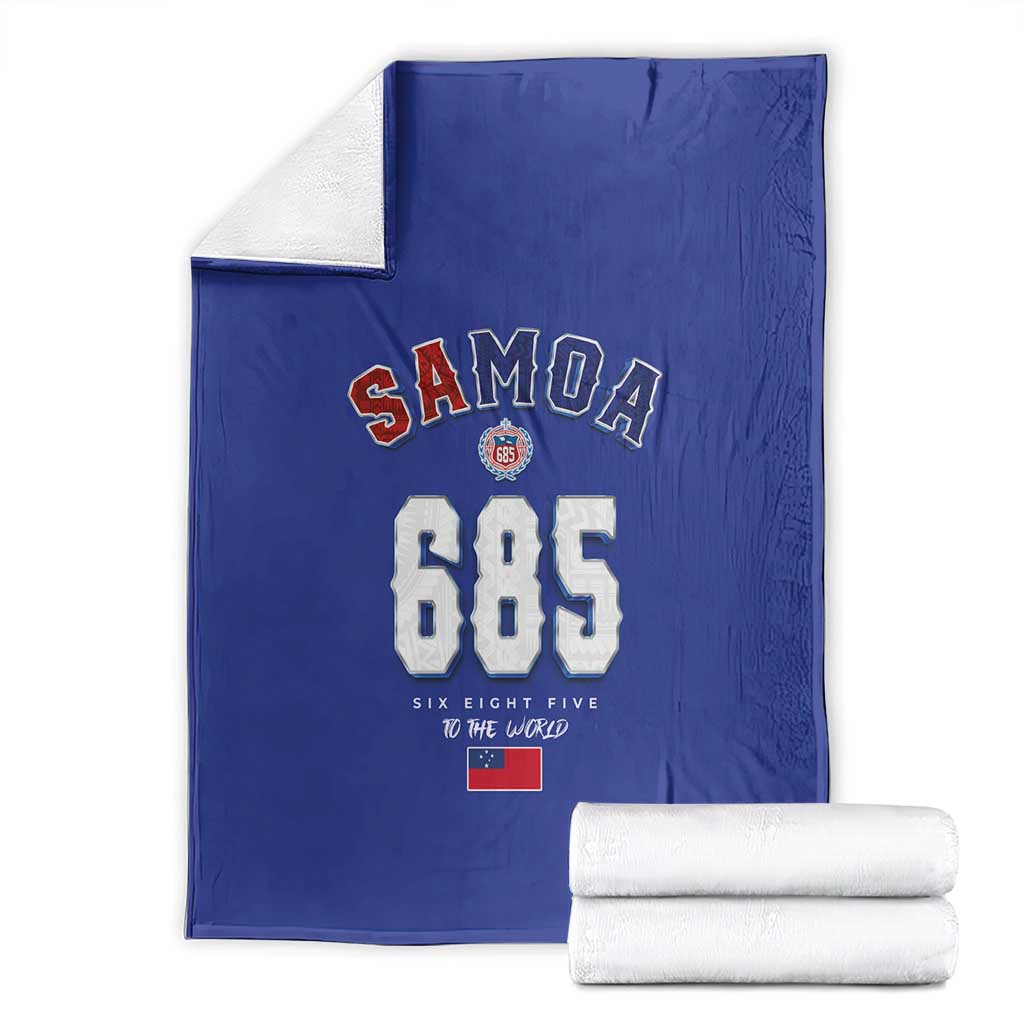 Toa Samoa Rugby Blanket Six Eight Five to The World