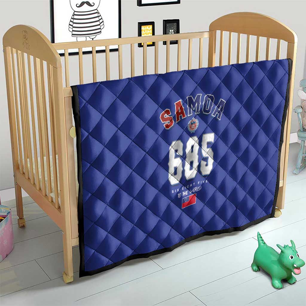 Toa Samoa Rugby Quilt Six Eight Five to The World