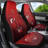Mate Ma'a Tonga Rugby Car Seat Cover Six Seven Six to The World LT03 - Polynesian Pride