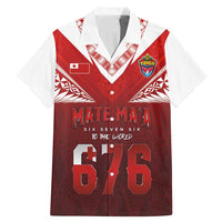 Mate Ma'a Tonga Rugby Family Matching Mermaid Dress and Hawaiian Shirt Six Seven Six to The World
