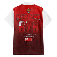 Mate Ma'a Tonga Rugby Family Matching Puletasi and Hawaiian Shirt Six Seven Six to The World LT03 - Polynesian Pride