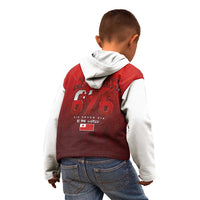 Mate Ma'a Tonga Rugby Kid Hoodie Six Seven Six to The World LT03 - Polynesian Pride