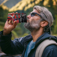 Aotearoa and Samoa Toitu Te Tiriti 4 in 1 Can Cooler Tumbler Honour the Treaty - Te Tiriti Is Us