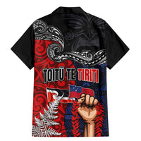 Aotearoa and Samoa Toitu Te Tiriti Family Matching Mermaid Dress and Hawaiian Shirt Honour the Treaty - Te Tiriti Is Us LT03 - Polynesian Pride
