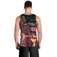 Aotearoa and Samoa Toitu Te Tiriti Men Tank Top Honour the Treaty - Te Tiriti Is Us