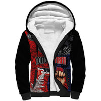 Aotearoa and Samoa Toitu Te Tiriti Sherpa Hoodie Honour the Treaty - Te Tiriti Is Us