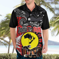 Aotearoa and Australia Toitu Te Tiriti Hawaiian Shirt Honour the Treaty - Te Tiriti Is Us LT03 - Polynesian Pride