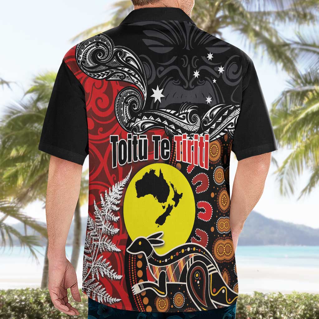 Aotearoa and Australia Toitu Te Tiriti Hawaiian Shirt Honour the Treaty - Te Tiriti Is Us LT03 - Polynesian Pride