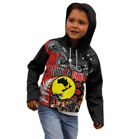 Aotearoa and Australia Toitu Te Tiriti Kid Hoodie Honour the Treaty - Te Tiriti Is Us LT03 - Polynesian Pride