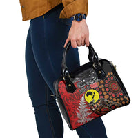Aotearoa and Australia Toitu Te Tiriti Shoulder Handbag Honour the Treaty - Te Tiriti Is Us