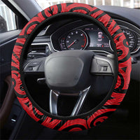 Aotearoa and Australia Toitu Te Tiriti Steering Wheel Cover Honour the Treaty - Stand Together Stand Stronger LT03 - Polynesian Pride
