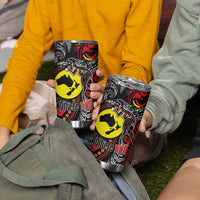 Aotearoa and Australia Toitu Te Tiriti Tumbler Cup Honour the Treaty - Stand Together Stand Stronger LT03 - Polynesian Pride