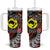 Aotearoa and Australia Toitu Te Tiriti Tumbler With Handle Honour the Treaty - Stand Together Stand Stronger