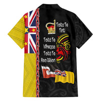 Aotearoa and Niue Toitu Te Tiriti Hawaiian Shirt Honour the Treaty - Fight Together Stand Together LT03 - Polynesian Pride