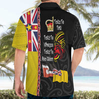 Aotearoa and Niue Toitu Te Tiriti Hawaiian Shirt Honour the Treaty - Fight Together Stand Together LT03 - Polynesian Pride