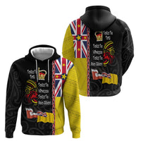 Aotearoa and Niue Toitu Te Tiriti Hoodie Honour the Treaty - Fight Together Stand Together LT03 - Polynesian Pride
