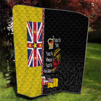 Aotearoa and Niue Toitu Te Tiriti Quilt Honour the Treaty - Fight Together Stand Together LT03 - Polynesian Pride