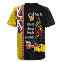 Aotearoa and Niue Toitu Te Tiriti Rugby Jersey Honour the Treaty - Fight Together Stand Together LT03 - Polynesian Pride