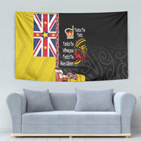 Aotearoa and Niue Toitu Te Tiriti Tapestry Honour the Treaty - Fight Together Stand Together LT03 - Polynesian Pride