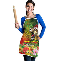 Hawaiian Reggae Apron Jawaiian One Love-Tribal Tatoos and Rastafari Lion LT03 - Polynesian Pride