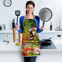 Hawaiian Reggae Apron Jawaiian One Love-Tribal Tatoos and Rastafari Lion LT03 - Polynesian Pride