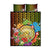 Hawaii Womens Day Wahine Quilt Bed Set Strong Beautiful Woman with Kakau Style LT03 - Polynesian Pride