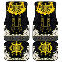 Flores de Mayo and Filipino Fiesta Car Mats The Sun-Jasmine and Polynesian Yakan Tattoo Barong Style LT03 - Polynesian Pride
