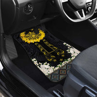 Flores de Mayo and Filipino Fiesta Car Mats The Sun-Jasmine and Polynesian Yakan Tattoo Barong Style LT03 - Polynesian Pride