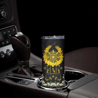 Flores de Mayo and Filipino Fiesta Skinny Tumbler The Sun-Jasmine and Polynesian Yakan Tattoo Barong Style LT03 - Polynesian Pride