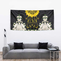Flores de Mayo and Filipino Fiesta Tapestry The Sun-Jasmine and Polynesian Yakan Tattoo Barong Style LT03 - Polynesian Pride