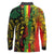 Aotearoa Reggae Long Sleeve Polo Shirt Maori Reggae-One Love