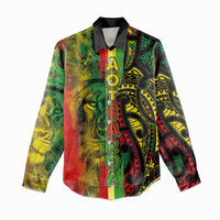 Aotearoa Reggae Women Casual Shirt Maori Reggae-One Love LT03 - Polynesian Pride