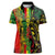 Aotearoa Reggae Women Polo Shirt Maori Reggae-One Love