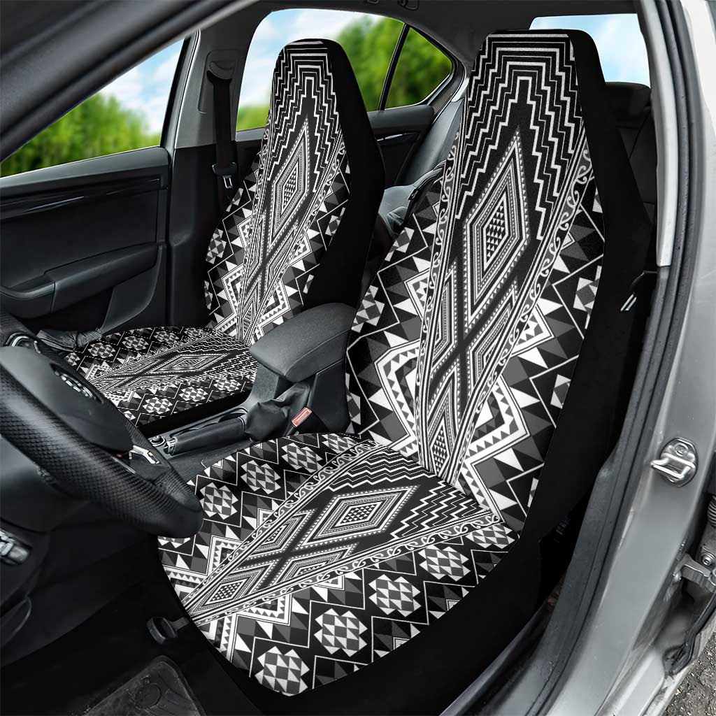 Aotearoa Tukutuku and Poutama Motif Classic Car Seat Cover