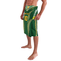 Custom Cook Islands Rugby League Lavalava Tatau Tribal Pattern-Special Edition Green Color