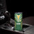 Custom Cook Island Rugby League 2025 Skinny Tumbler Tatau Tribal Pattern-Special Edition Green Color