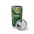 Custom Cook Island Rugby League 2025 Tumbler Cup Tatau Tribal Pattern-Special Edition Green Color