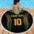 Custom Cook Islands Rugby League Beach Blanket Tatau Tribal Pattern-Special Edition Black Color