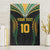Custom Cook Islands Rugby League Canvas Wall Art Tatau Tribal Pattern-Special Edition Black Color