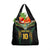 Custom Cook Islands Rugby League Grocery Bag Tatau Tribal Pattern-Special Edition Black Color