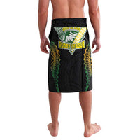 Custom Cook Islands Rugby League Lavalava Tatau Tribal Pattern-Special Edition Black Color